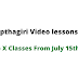 DD Sapthagiri video lessons From July 15th