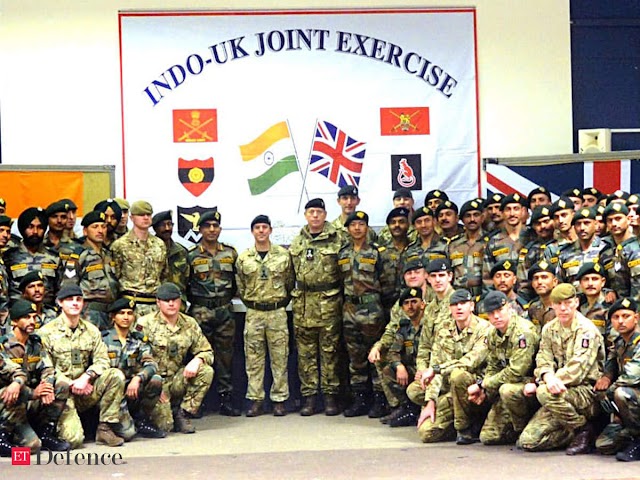 Joint military exercise between India and United Kingdom Ajeya Warrior 2020 reached in conclusion