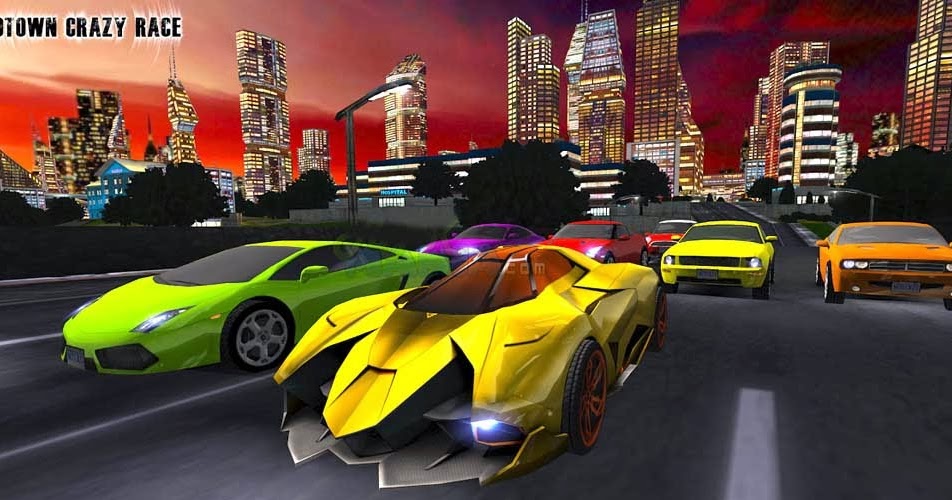 MIDTOWN CRAZY RACE PRO v1.0 APK Highly compressed Games