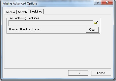 F22 Kriging Advanced Options Braklines