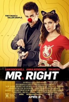 Anna Kendrick Upcoming Movies 2016 'Mr. Right ' Find on wikipedia, imdb, Facebook, Twitter, Google Plus