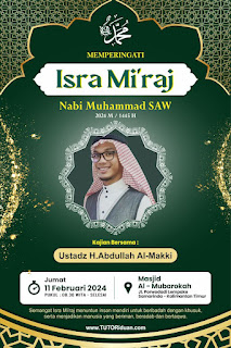 Desain Banner Isra Miraj CDR PSD