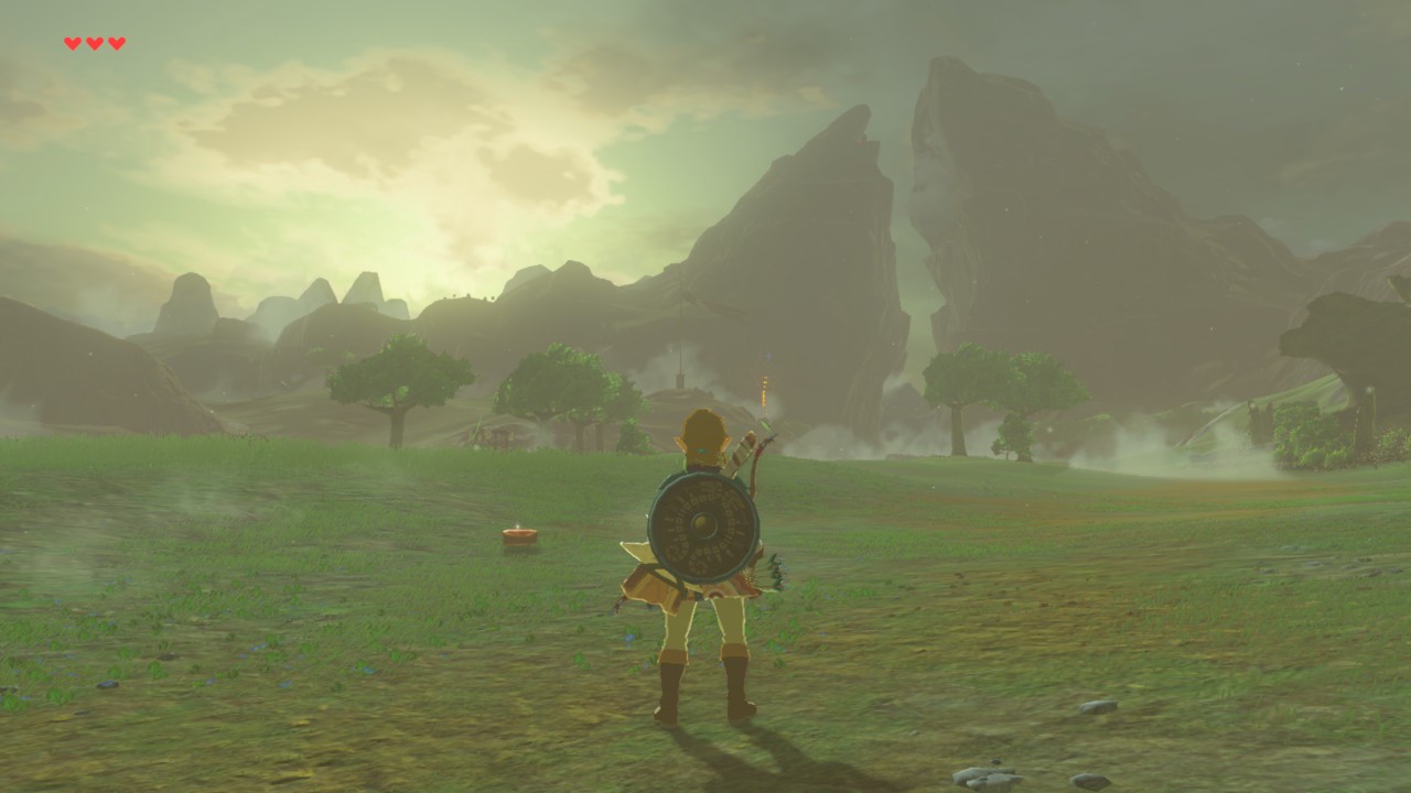 Imagem do jogo The Legend of Zelda: Breath of the Wild
