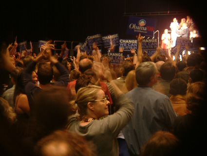 Obama in San Francisco, November 2007- Photo by: Omid Memarian