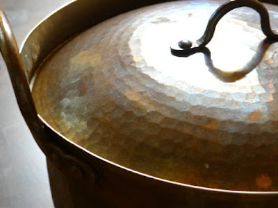 鍛金工房 WESTSIDE33 銅製段付き鍋　21cm