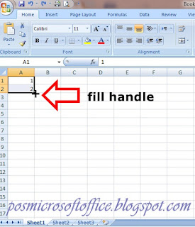 Cara Membuat Nomor Otomatis pada Ms Excel 2007