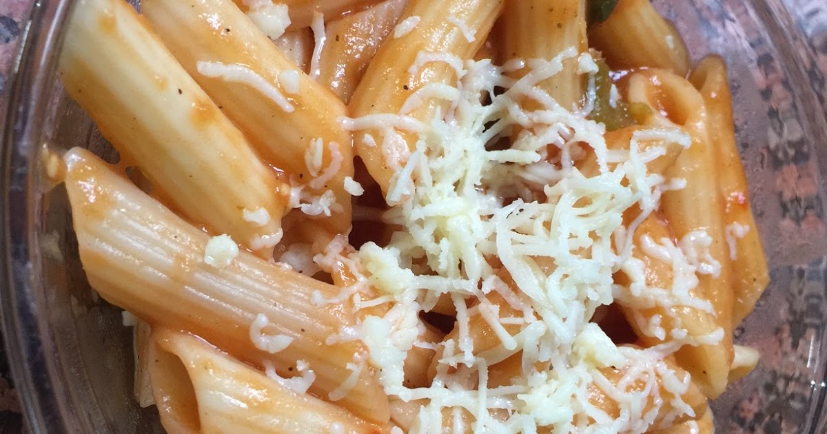 Red sauce pasta