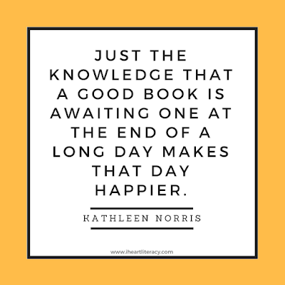 Just the knowledge that a good book is awaiting one at the end of a long day makes that day happier.