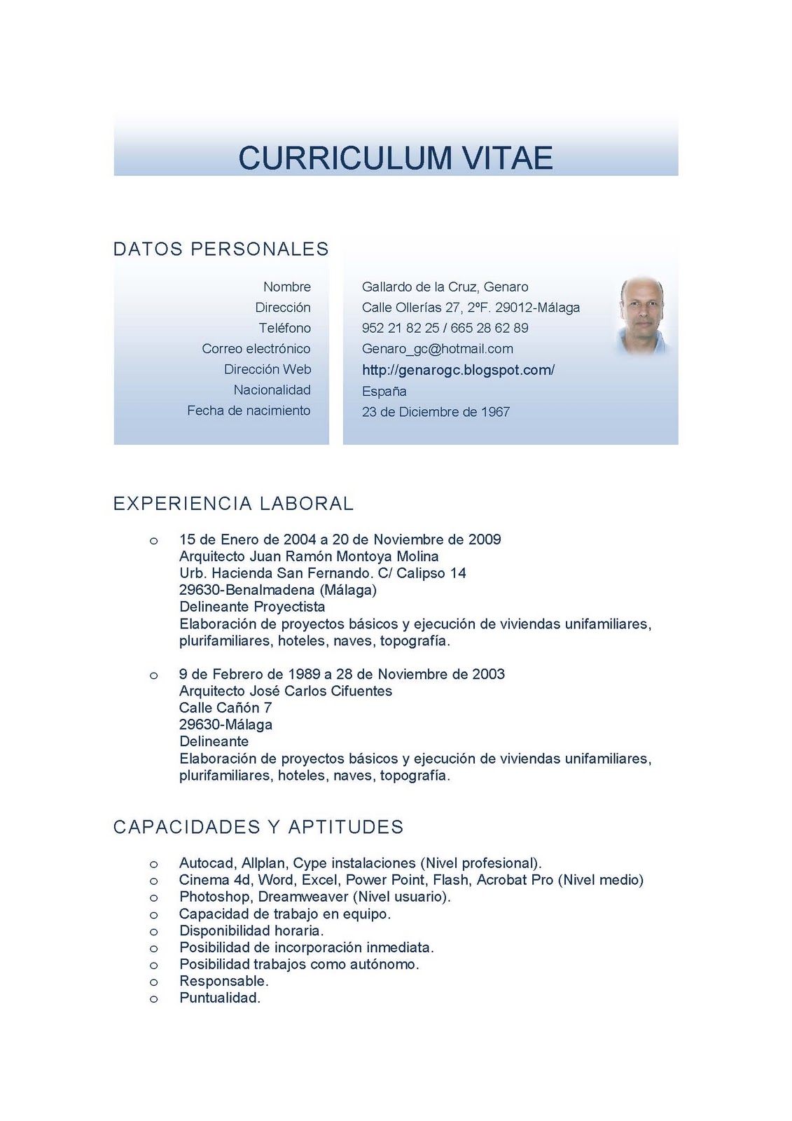 CURRICULUM VITAE