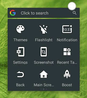 Easy Touch Toolbar Screen