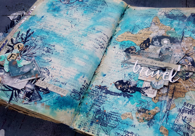 @nastyalena #artjournal #mixedmedia 