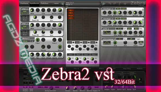 برنامج Zebra 2 VST