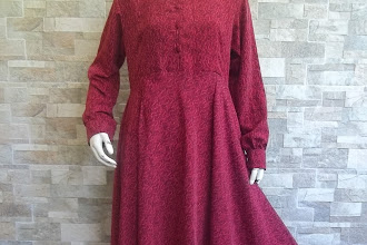 Model Gamis Bahan Silk