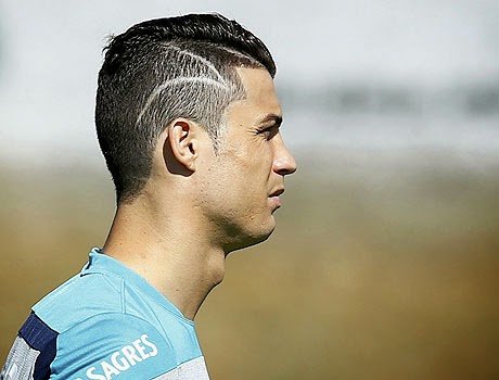 Gaya Rambut Terbaru Christiano Ronaldo  Gaya dan Model Rambut