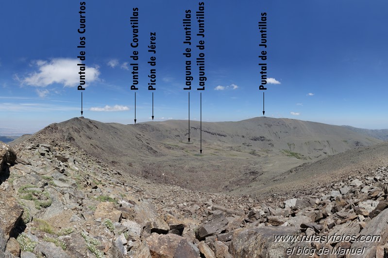 Mojonera-Pico de la Justicia-Pico del Cuervo-Mojón Alto