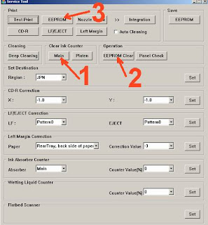 cara reset Printer CANON Ip 1900-IP 2770-IP 2700