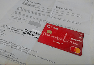 Cara Renew Debit Card Cimb Expired (Tukar Kad ATM Cimb di Kaunter/Online)