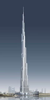 BURJ  KHALIFA DUBAI WORLDS TALLEST BUILDING