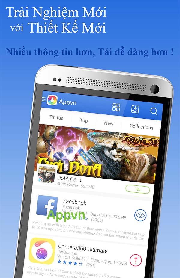 Tải Appvn - Kho ứng dụng Apk về máy điện thoại Android miễn phí b