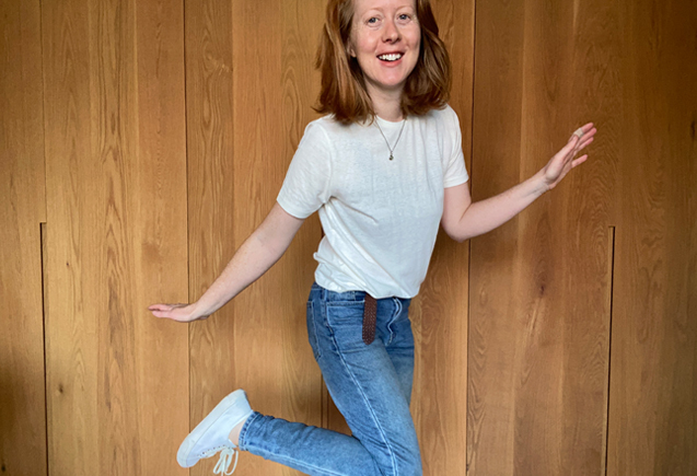 Hemp tshirt and hemp shoes