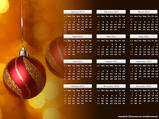 Kalender 2013 Lengkap + Terbaru