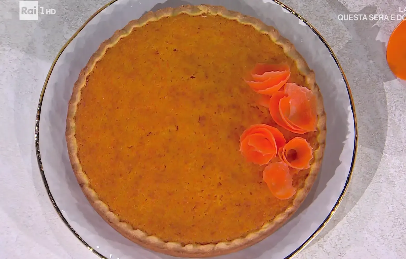 Crostata di carote e arancia di Natalia Cattelani