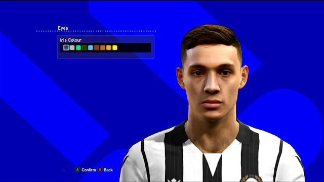 Nahuel Molina Face 2022 For PES 2013