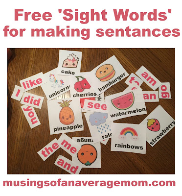 kids sight words