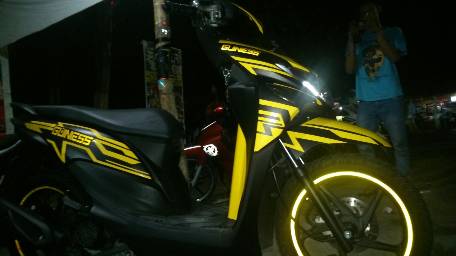 Download 88 Modifikasi Honda Beat Cutting Stiker Terbaru Janur