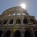 Colosseum after the first stage of the restoration work