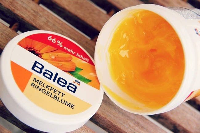 Balea cream with calendula marigold