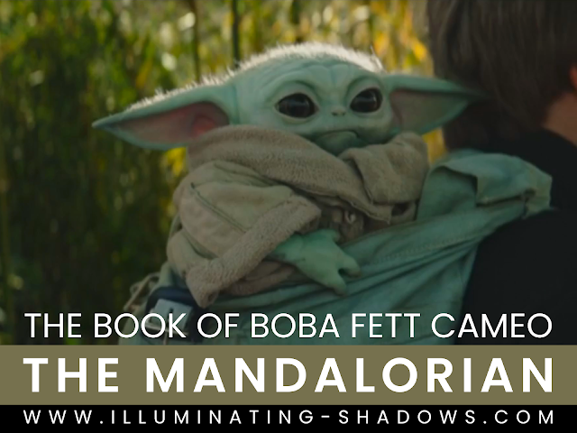 The Mandalorian Cameo in The Book of Boba Fett - Chapter 6 - Picture of the child Grogu