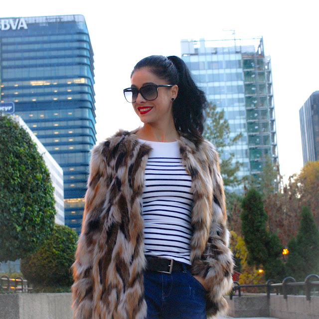 La Caprichossa, blog moda, Fur Coat outfit 