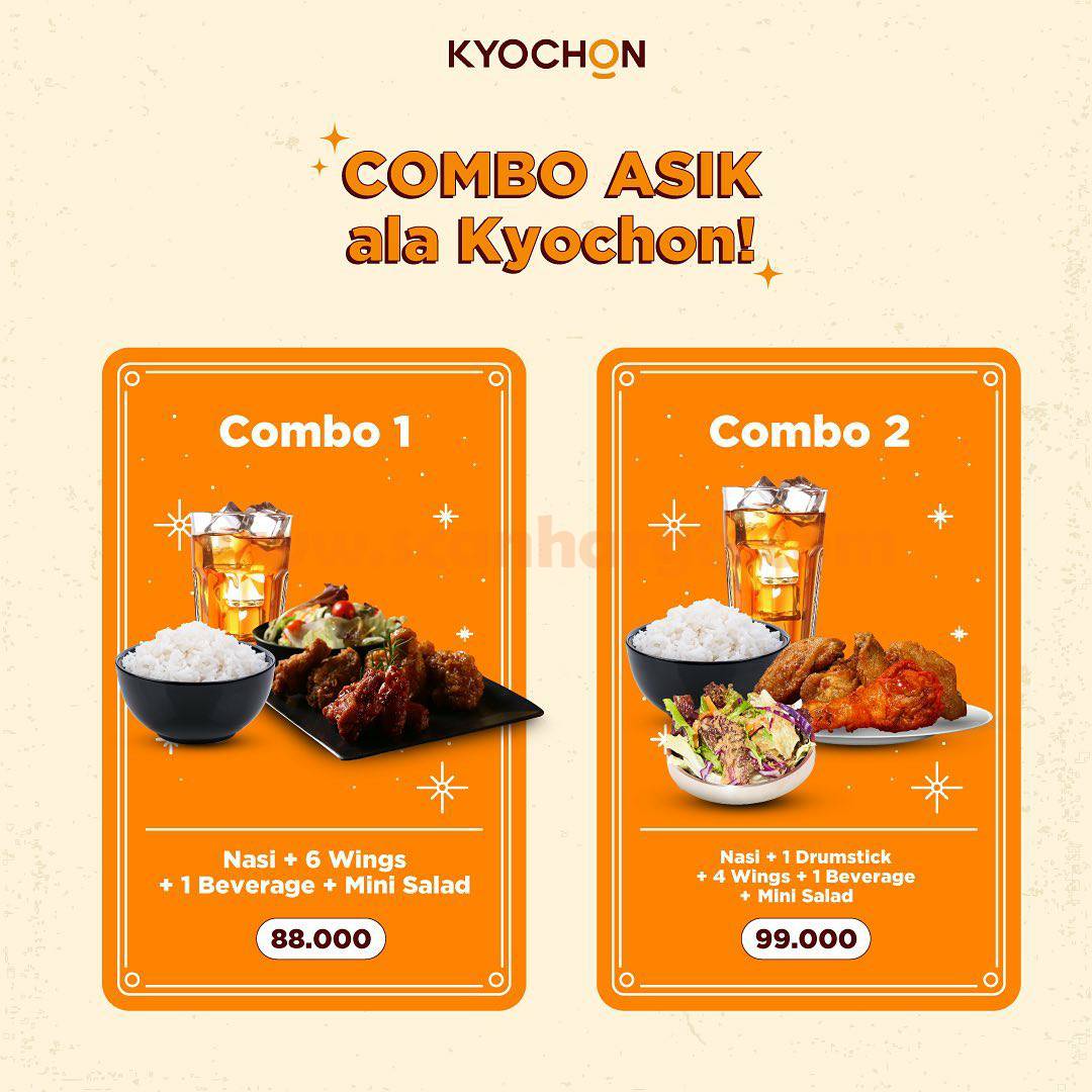 KYOCHON Promo COMBO ASIK – Harga Paket mulai Rp. 71.500