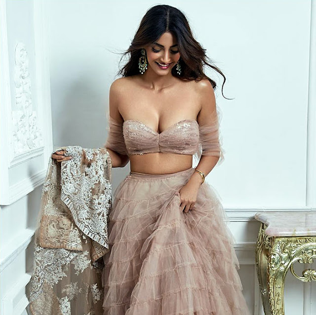 Sonam Kapoor Photoshoot For Shehla Khan Collection