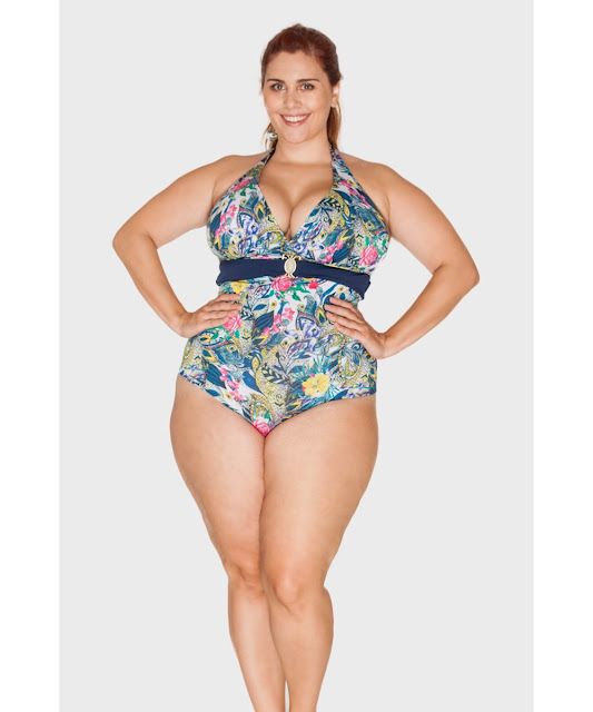 Moda praia maiô eudora cashemire plus size