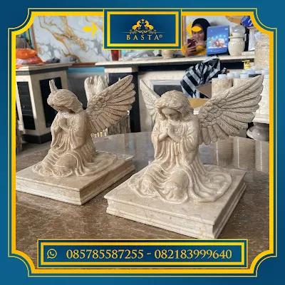 Patung Angel Batu Marmer