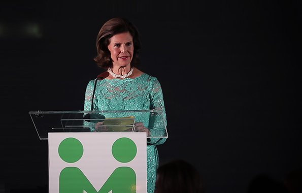 Queen Silvia of Sweden attended ‘In Light of Youth’ Benefit Dinner of Mentor Foundation USA