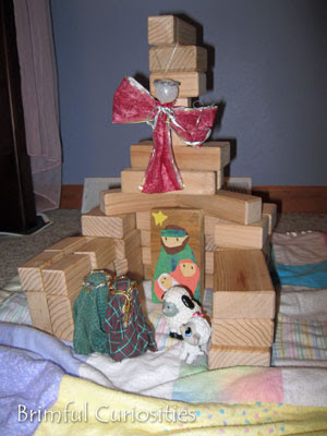 plans for wooden nativity