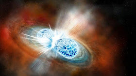 Fusion de dos estrellas de neutrones