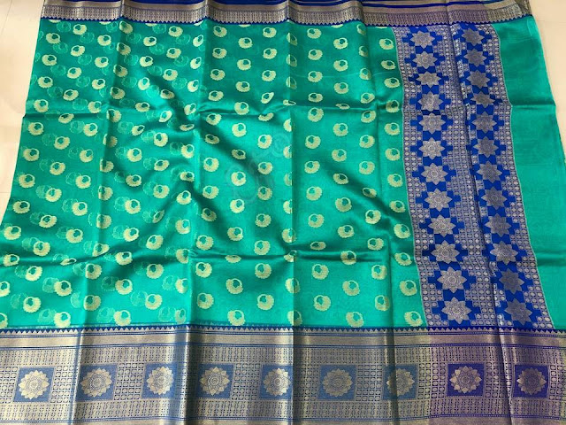  Pure Banarasi Organza Silk Sarees With Contrast Borders |Online buy saree