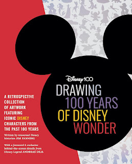 Drawing 100 Years of Disney Wonder: A retrospective collection of artwork featuring iconic Disney characters from the past 100 years