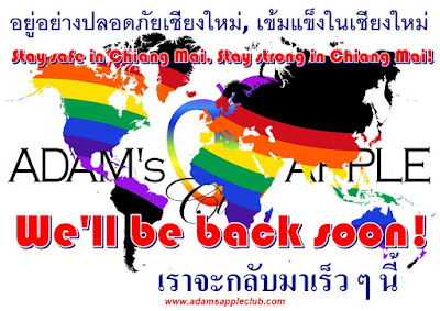 Stay safe in Chiang Mai Stay strong in Chiang Mai Adams Apple Club