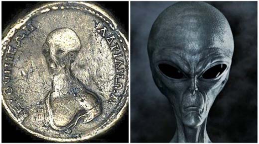 ¿Podrían estas monedas antiguas demostrar que extraterrestres convivieron en el pasado distante con los egipcios?