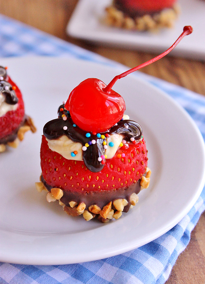 Banana Split Strawberries