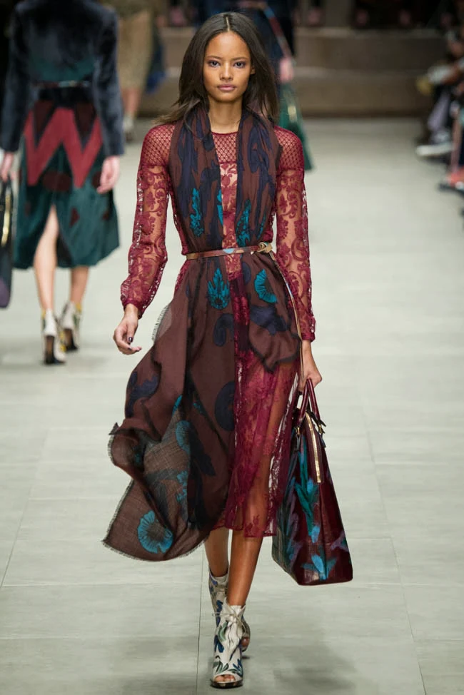 London Fashion Week - Burberry Prorsum Fall/Winter 2014 Collection