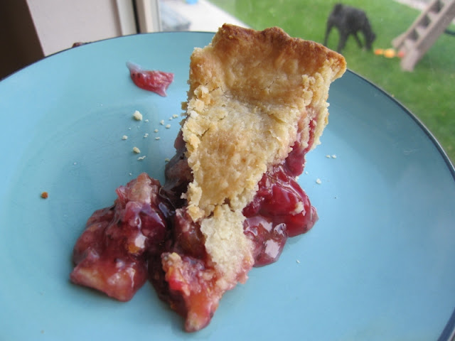 homemade gooseberry pie