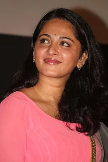 Actress Anushka Shetty Cute Photos In Pink Dress