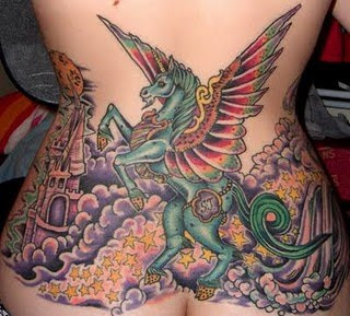 Pictures Of Good Unicorn Tattoos Designs