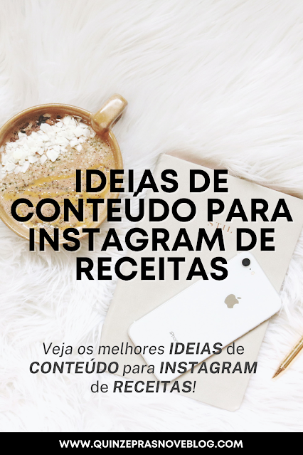 Instagram de receitas